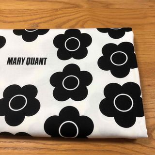 マリークワント　MARY QUANT  花柄　大　ホワイト　コスモ(生地/糸)