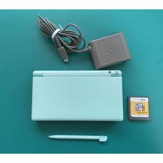 ニンテンドーDS(ニンテンドーDS)の訳あり【中古・良品】ニンテンドーDS Lite Ice Blue 充電器 A10(携帯用ゲーム機本体)