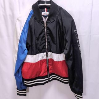 TOMMY JEANS - 【美品】TOMMY JEANS ポリエステル ジャンバー S