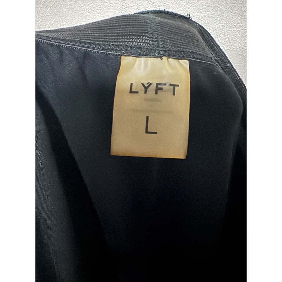 LYFT リフト 定番 ストレッチパンツ ブラック 黒 サイズL スポーツ/アウトドアのトレーニング/エクササイズ(トレーニング用品)の商品写真