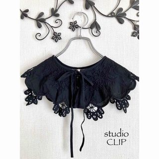 スタディオクリップ(STUDIO CLIP)のstudio clip レース付け襟＊ワンピースSM2ニコアンド好きにも(その他)