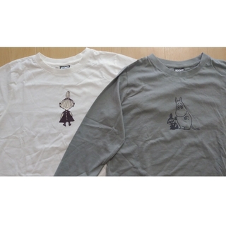 ムーミン(MOOMIN)のムーミン　Tシャツと長袖カットソーのセット(Tシャツ(半袖/袖なし))