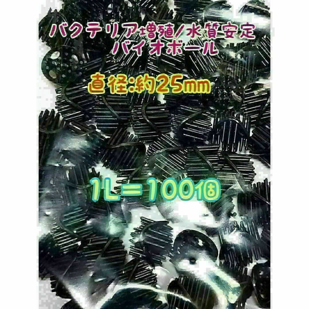 バイオボール1L 濾材 水質改善 メダカ アクアリウム 海水淡水両用 その他のペット用品(アクアリウム)の商品写真