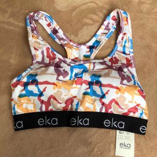 新品 eka スポーツブラ スポブラS M スポーツブラジャー ブラトップ ヨガ(ブラ)