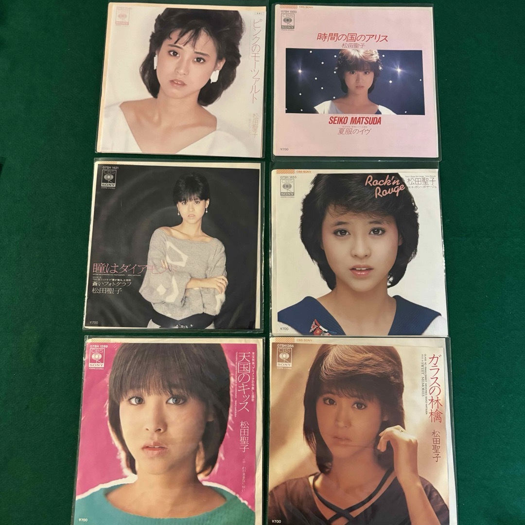 松田聖子 さん　レコード　6枚 エンタメ/ホビーのタレントグッズ(ミュージシャン)の商品写真