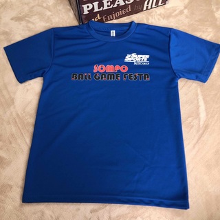 スポーツゼビオ 半袖 Tシャツ 青 トレーニングウェア  スポーツウェア S(Tシャツ(半袖/袖なし))