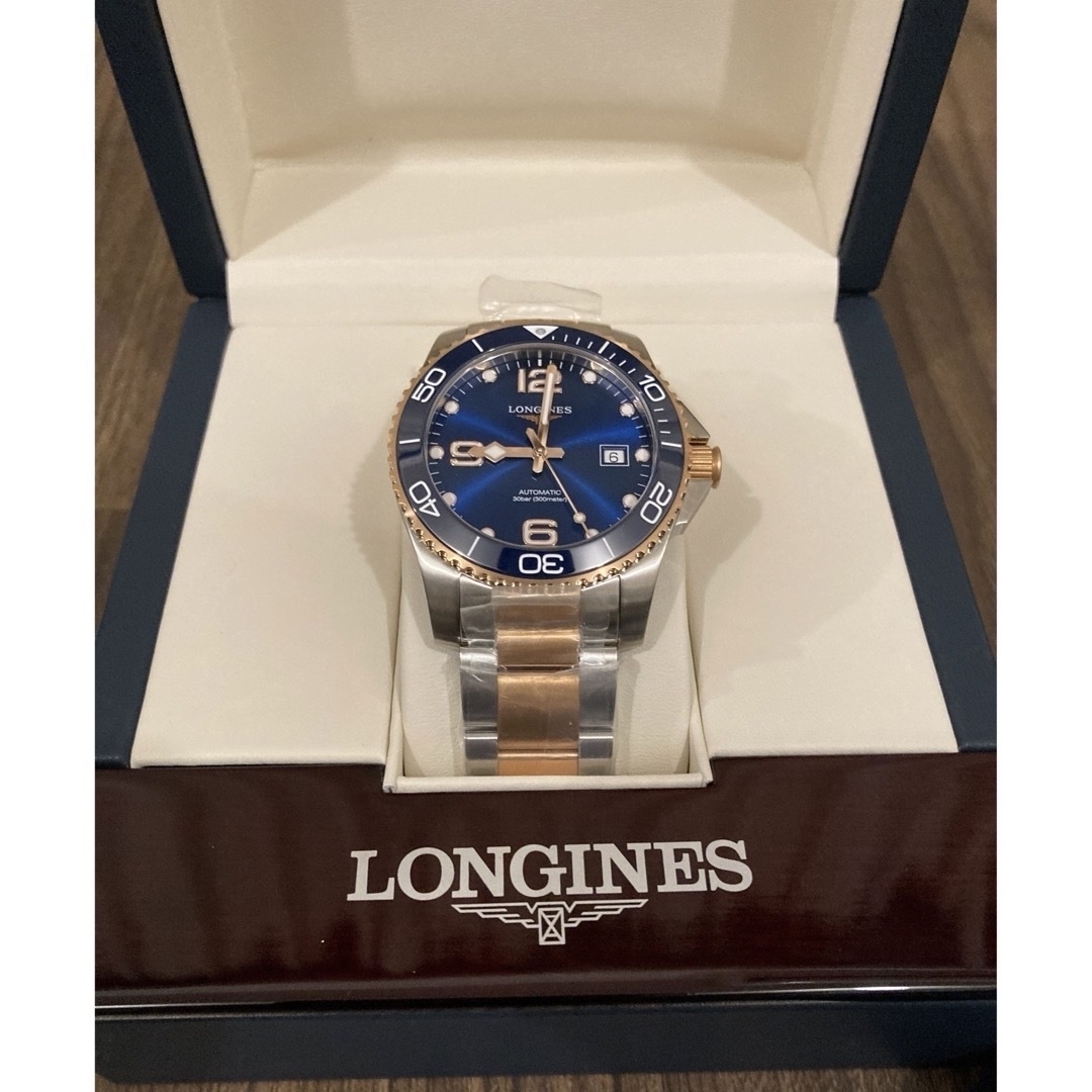 LONGINES(ロンジン)の【新品】ロンジン ハイドロ コンクエスト L3.781.3.98.7 箱 保証書 メンズの時計(腕時計(アナログ))の商品写真