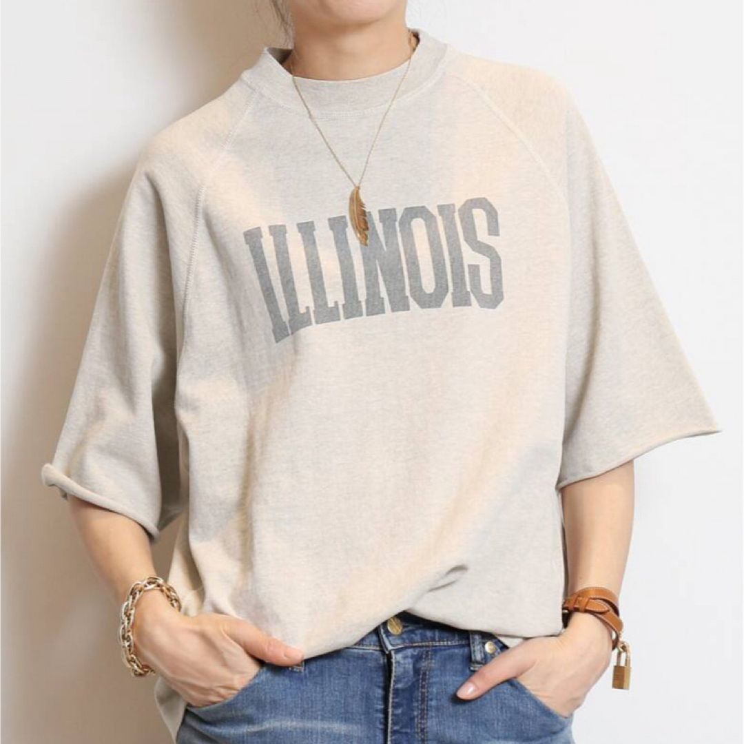 DEUXIEME CLASSE(ドゥーズィエムクラス)の新品☆ レミレリーフ ILLINOIS RAGLAN Tシャツ レディースのトップス(カットソー(長袖/七分))の商品写真