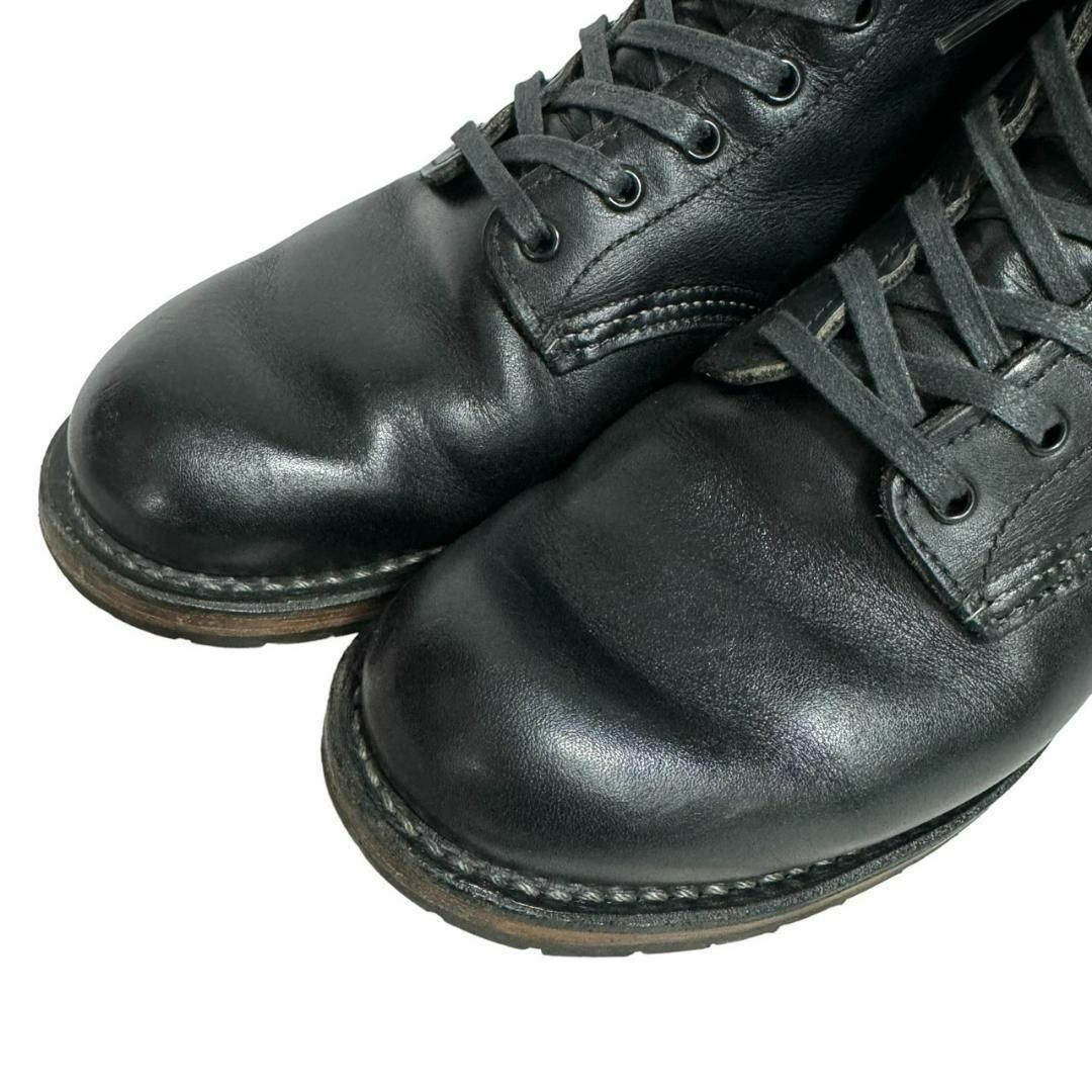 REDWING(レッドウィング)の美品 レッドウィング　ベックマン 9014 US7D 25㎝ 14年　ブラック メンズの靴/シューズ(ブーツ)の商品写真