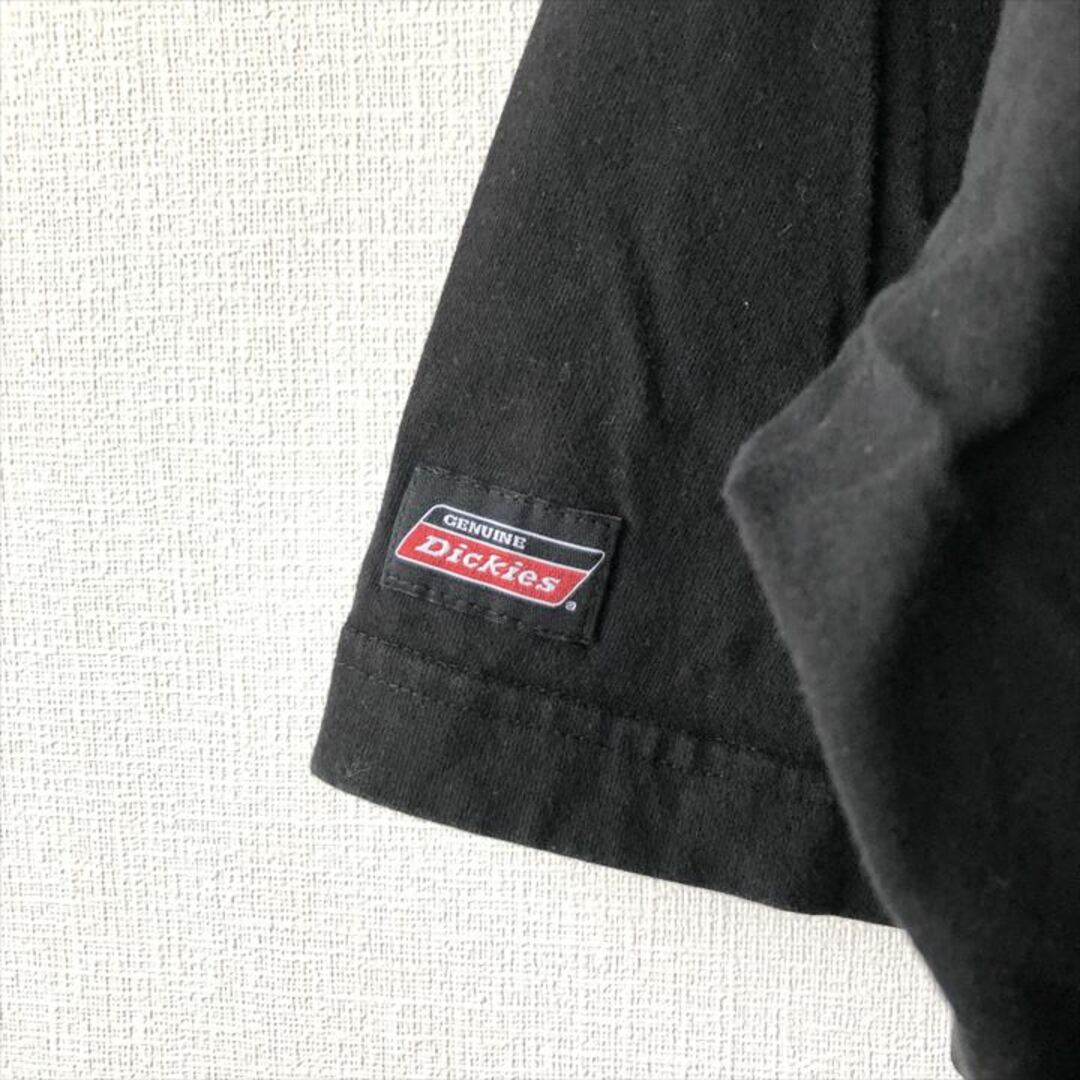 Dickies(ディッキーズ)の90s 古着 ディッキーズ Tシャツ オーバーサイズ ブラック XL  メンズのトップス(Tシャツ/カットソー(半袖/袖なし))の商品写真