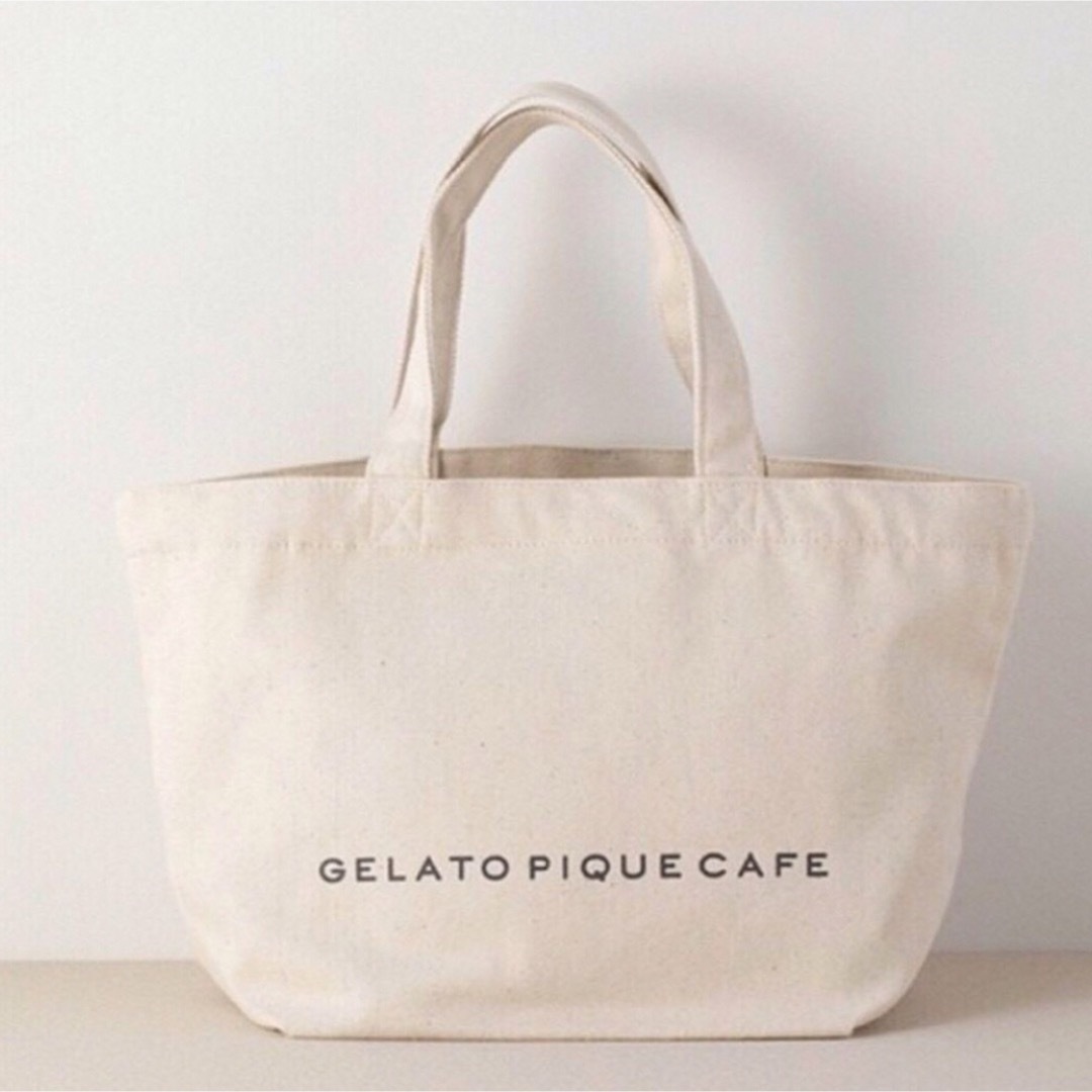 gelato pique(ジェラートピケ)のジェラートピケ【gelato pique cafe】キャンバスバッグ・ベア柄 レディースのバッグ(トートバッグ)の商品写真