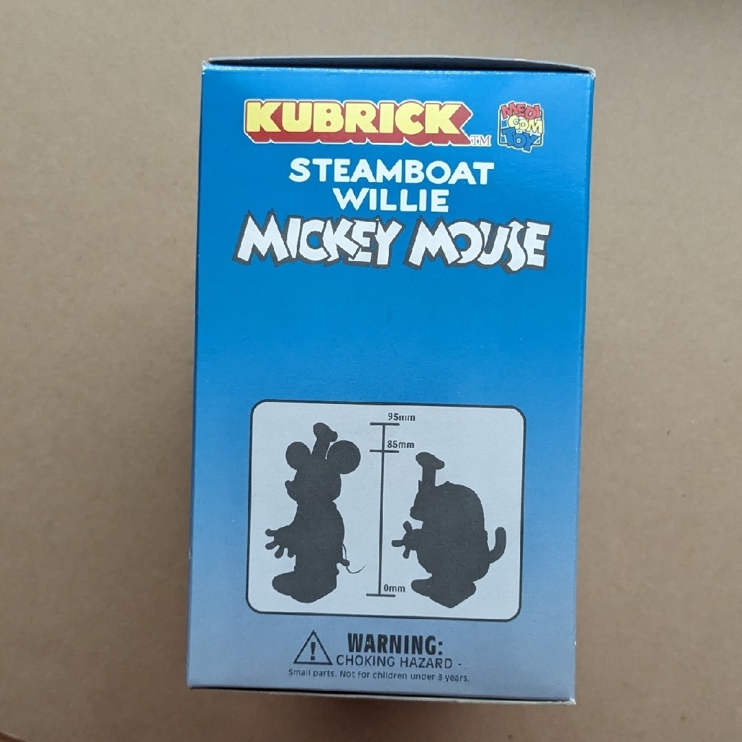 MEDICOM TOY(メディコムトイ)のSTEAMBOAT WILLIE (ミッキーマウス) エンタメ/ホビーのおもちゃ/ぬいぐるみ(キャラクターグッズ)の商品写真