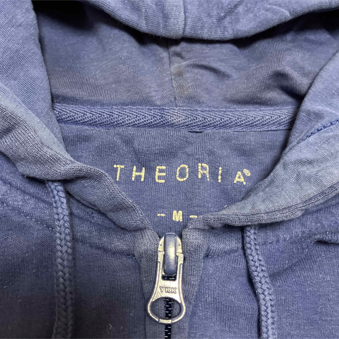 しまむら(シマムラ)のパーカー　ブルー　THEORIA レディースのトップス(パーカー)の商品写真