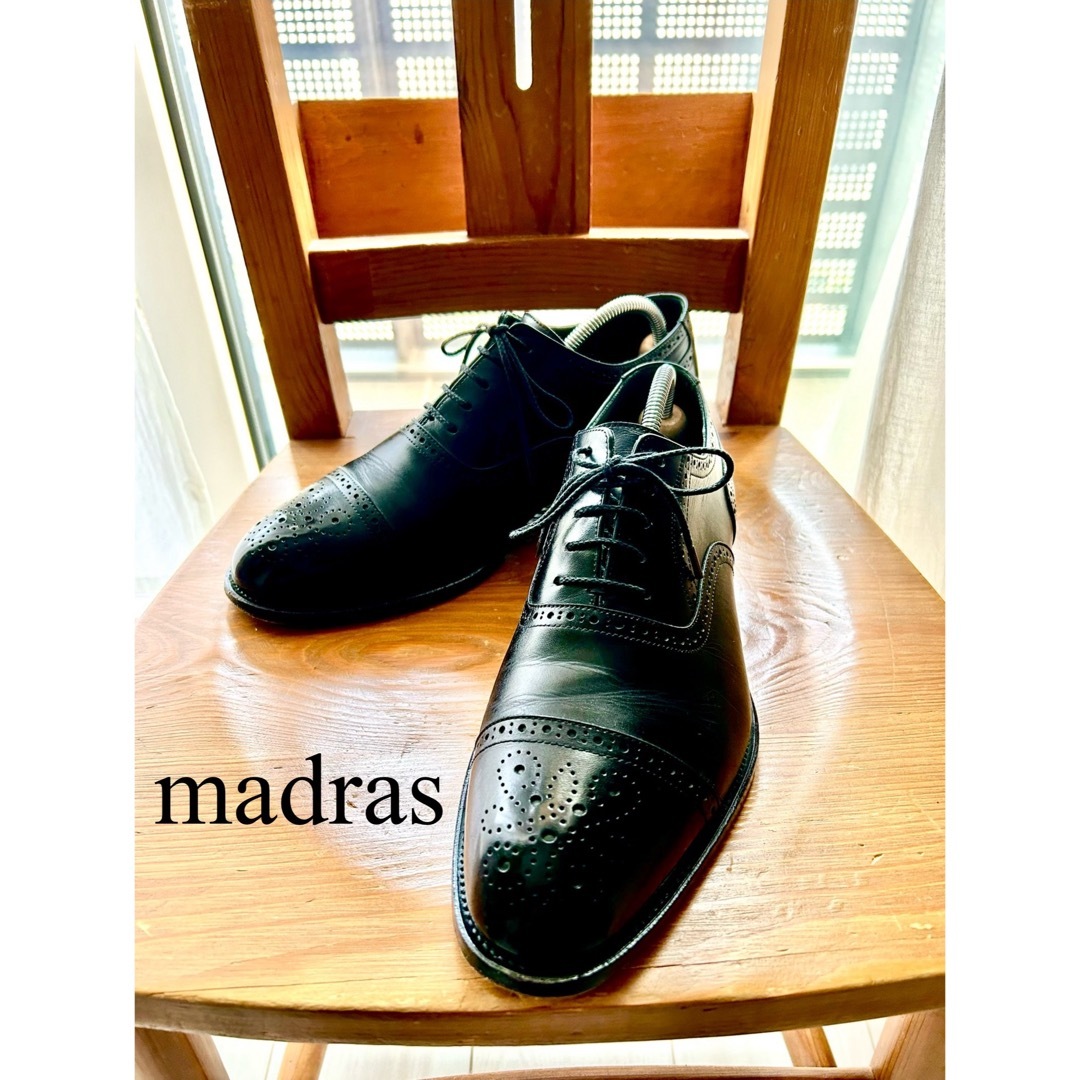 madras(マドラス)のmadras マドラス メンズビジネス革靴 ストレートチップ size:7  メンズの靴/シューズ(ドレス/ビジネス)の商品写真