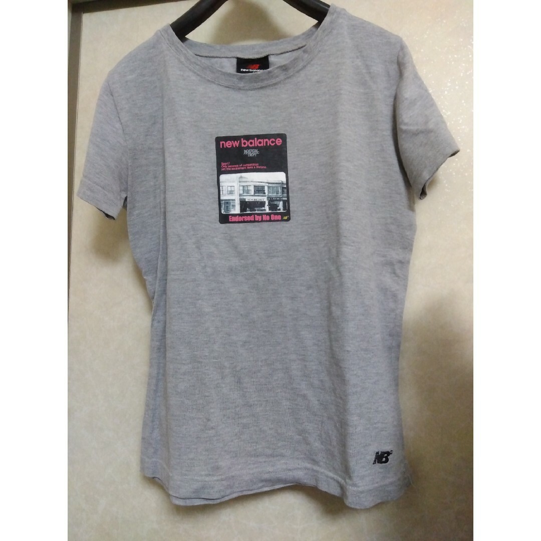 New Balance(ニューバランス)のNew Balance　レディースL  Ｔシャツ　美品 レディースのトップス(Tシャツ(半袖/袖なし))の商品写真