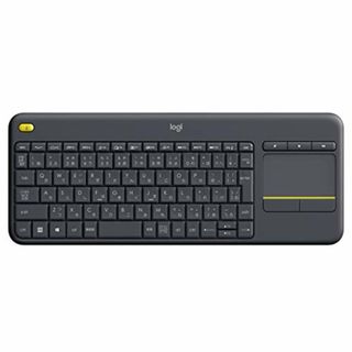 ロジクール ワイヤレスキーボード タッチ キーボード K400pBK 国内正規品