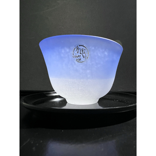 ノリタケ(Noritake)の未使用　ノリタケ　群青波　ガラス製冷茶グラス　(グラス/カップ)