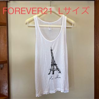 FOREVER 21 - FOREVER21 タンクトップ　レディース　Lサイズ