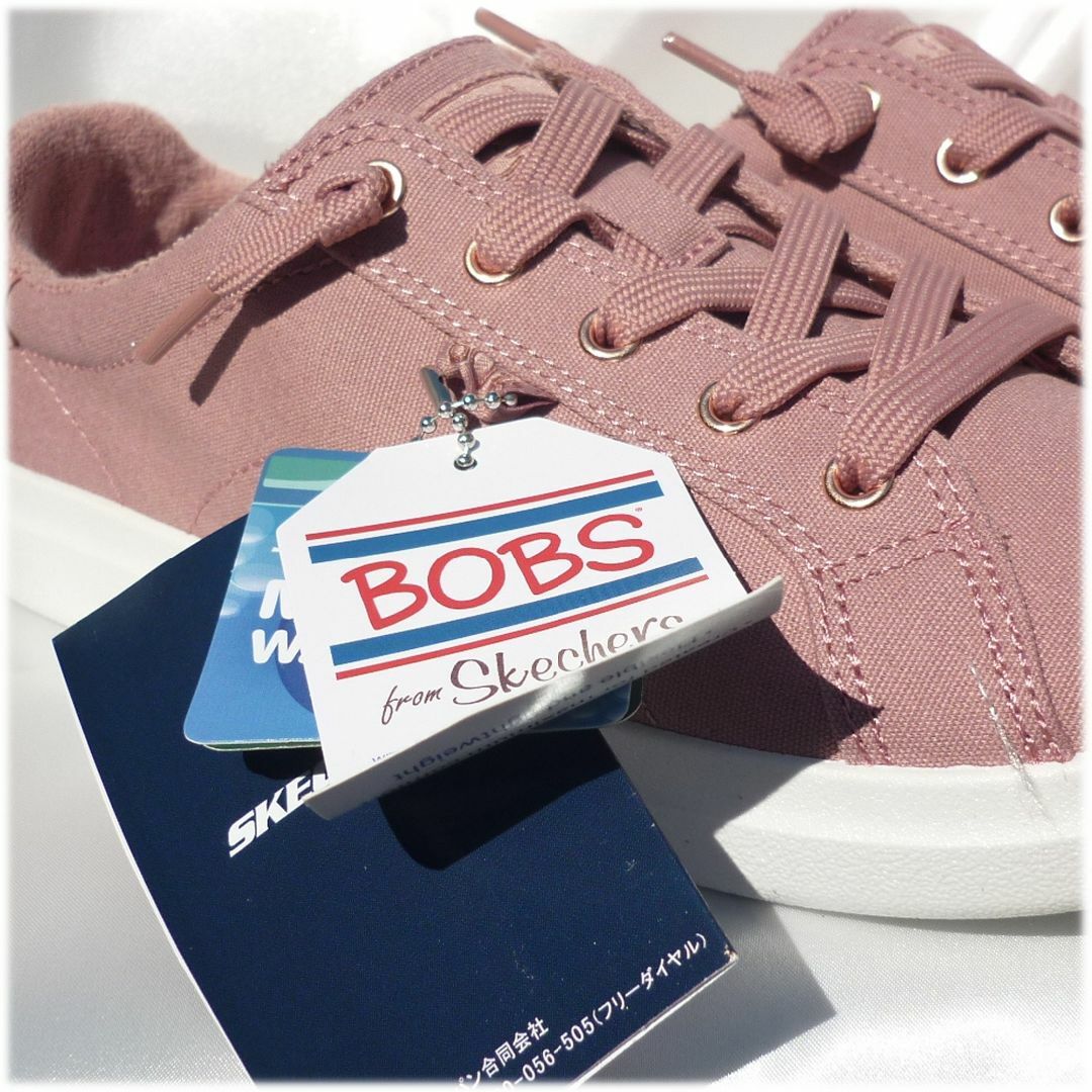 SKECHERS(スケッチャーズ)のラス1〜（24.5cm相当）★スケッチャーズ BOBSピンクレディーススニーカー レディースの靴/シューズ(スニーカー)の商品写真