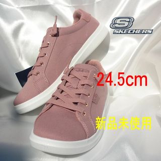 SKECHERS - ラス1〜（24.5cm相当）★スケッチャーズ BOBSピンクレディーススニーカー