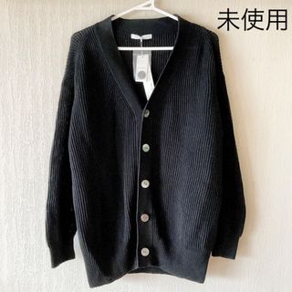 GALERIE VIE - 【タグ付き未使用】定価39,600円リネンVネックカーディガン　ギャルリーヴィー