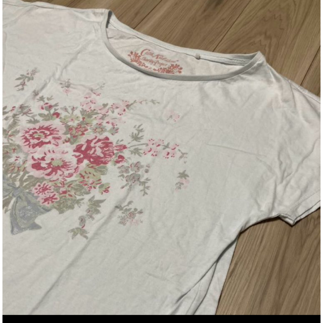 Cath Kidston(キャスキッドソン)のキャスキットソン花柄コットンT レディースのトップス(Tシャツ(半袖/袖なし))の商品写真