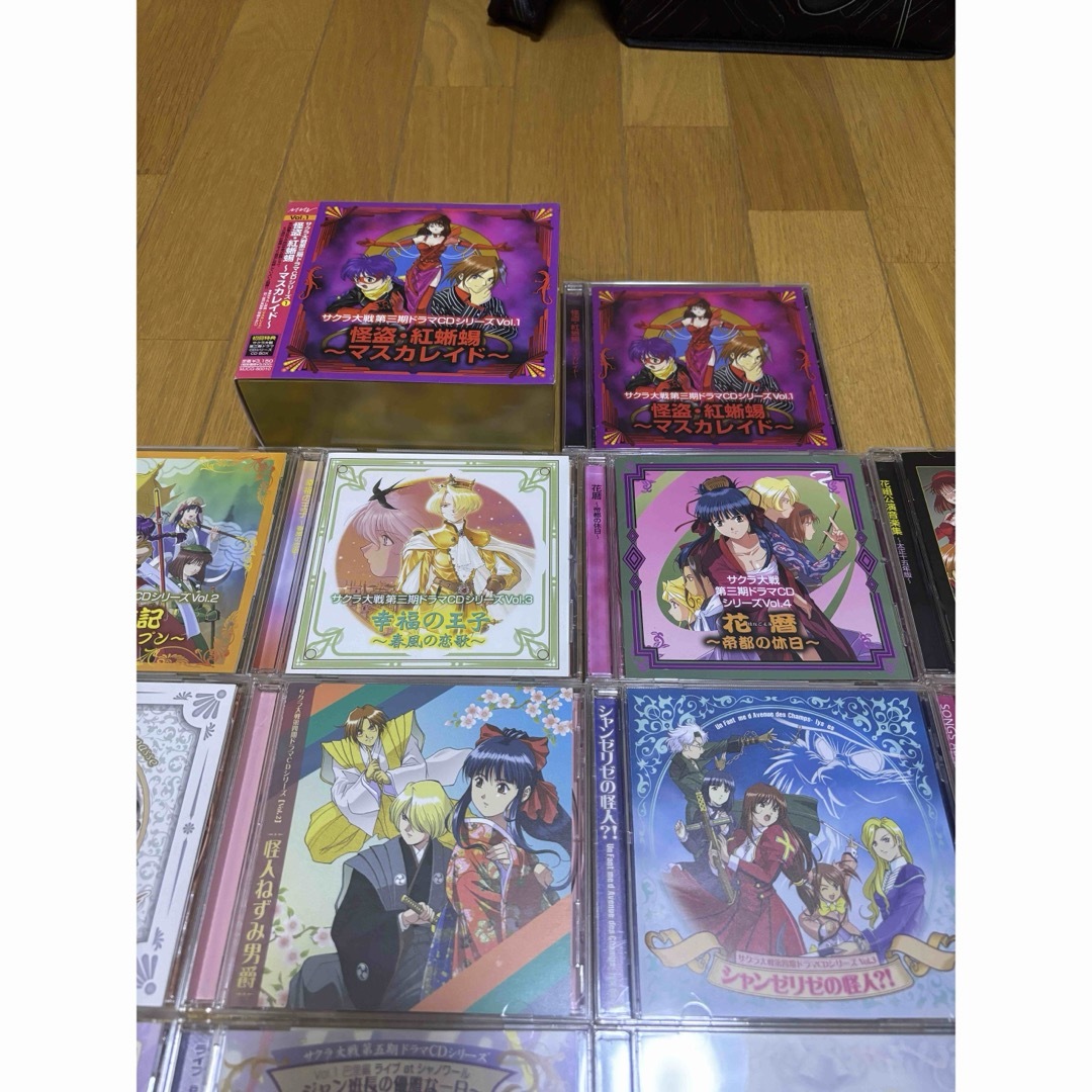 SEGA(セガ)のCD サクラ大戦 ドラマCDシリーズ 17本セット エンタメ/ホビーのCD(ゲーム音楽)の商品写真