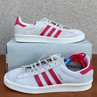 アディダス(adidas)の【極希少】adidas CAMPUS 80s "WHITE/RED"(スニーカー)