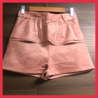 【新品】　ダズリン　レディース　ショートパンツ　ピンク　Sサイズ