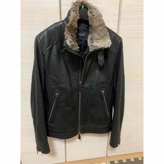 バーバリーブラックレーベル(BURBERRY BLACK LABEL)の希少！バーバリー ブラックレーベル レザージャケット ライダース(レザージャケット)