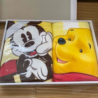 Disney - ディズニー ミッキー プーさん バスタオル2枚セット