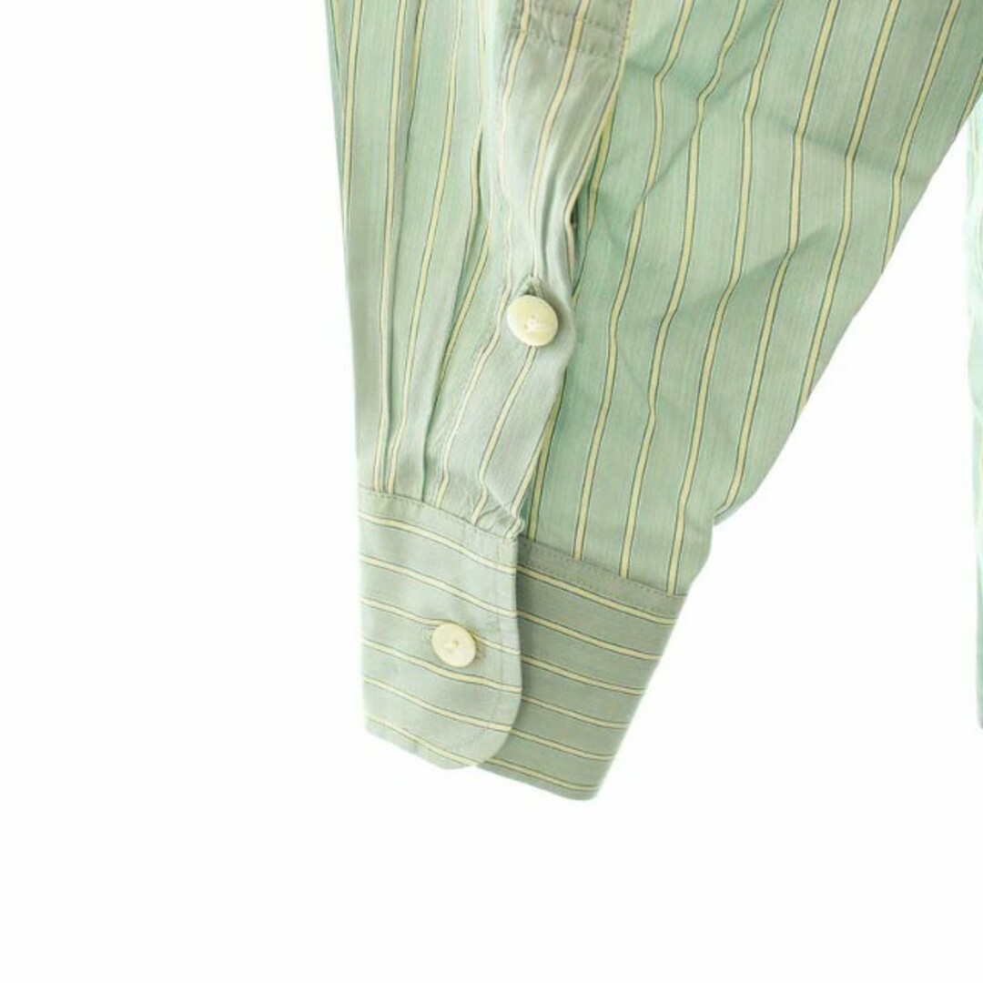 KENZO(ケンゾー)のKENZO PARIS シャツ カジュアルシャツ 長袖 ヴィンテージ 緑 白 メンズのトップス(シャツ)の商品写真