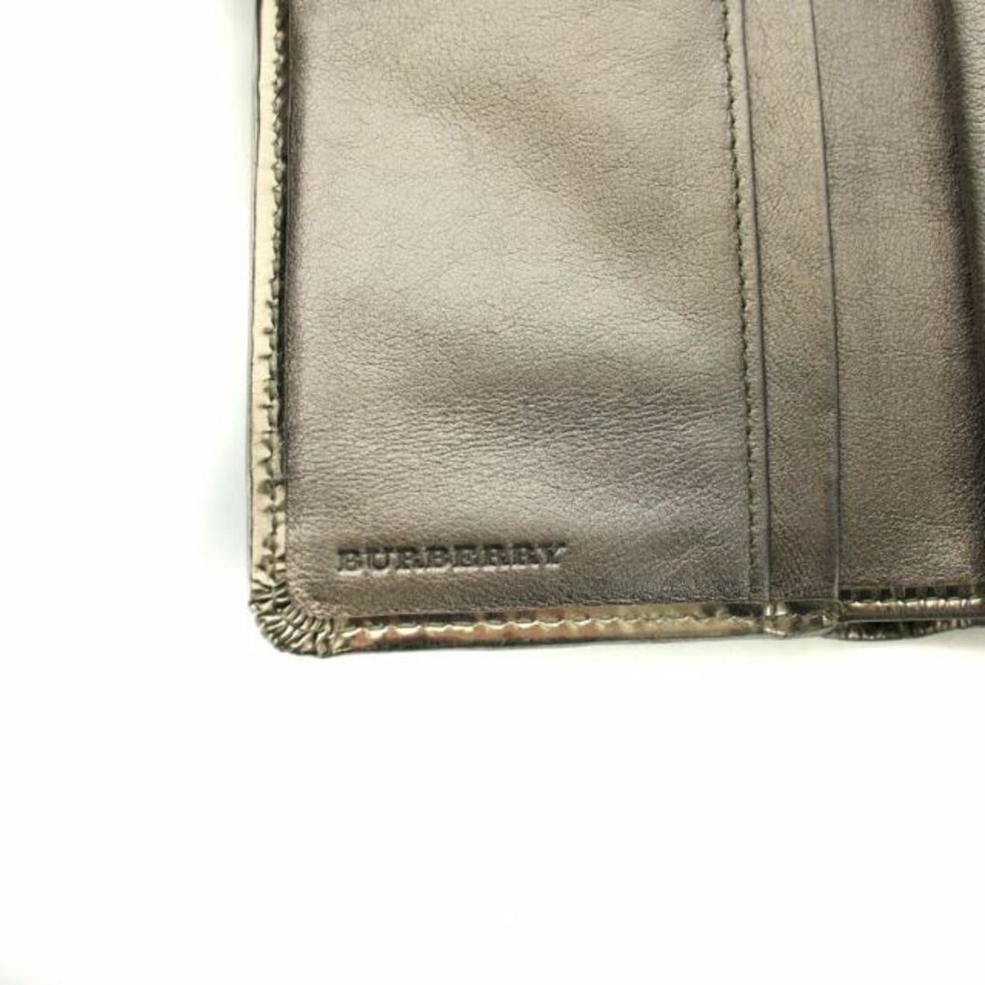 BURBERRY(バーバリー)のバーバリー 三つ折り財布 ウォレット ノバチェック レザー ベージュ レディースのファッション小物(財布)の商品写真