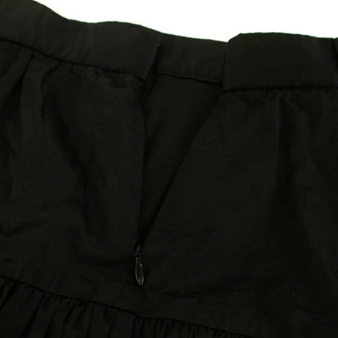 SNIDEL(スナイデル)のスナイデル snidel 22SS ティアードボリュームスカート ロング 黒 レディースのスカート(ロングスカート)の商品写真