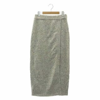 ルシェルブルー(LE CIEL BLEU)のルシェルブルー 21AW Nep Yarn Knit Skirt スカート(ロングスカート)