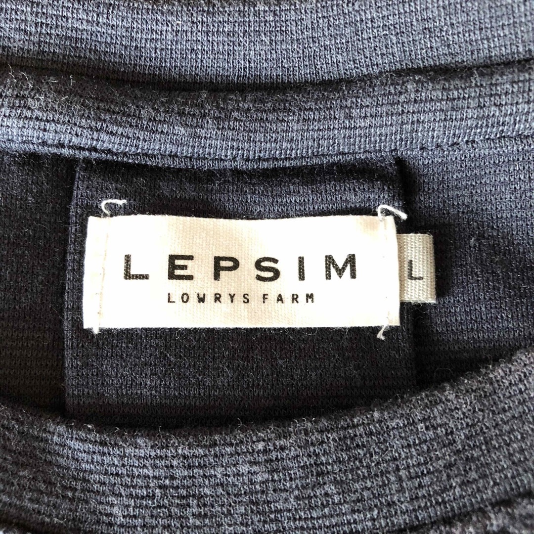 LEPSIM(レプシィム)のLEPSIM  カットソー　Lサイズ レディースのトップス(カットソー(長袖/七分))の商品写真