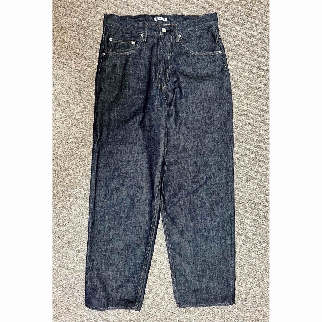 AURALEE(オーラリー)のAURALEEオーラリーHARD TWIST DENIM WIDE PANTS  メンズのパンツ(デニム/ジーンズ)の商品写真