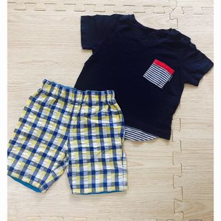 ハッカベビー(hakka baby)のコムサフォセットTシャツ&ハッカベビーパンツセット(パンツ/スパッツ)