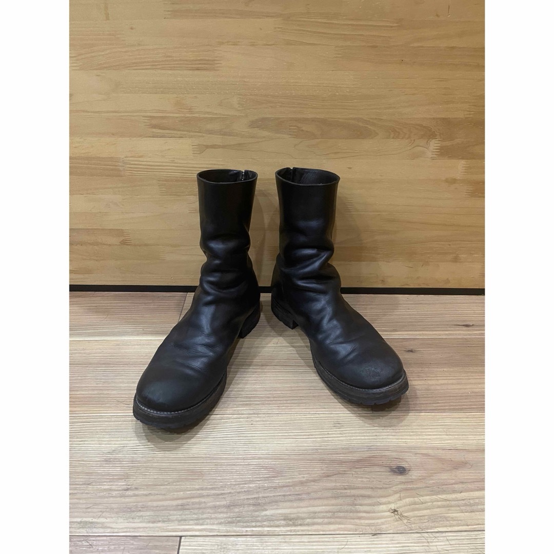 GUIDI(グイディ)のlien ブーツ バックジップ ブラック 41 グイディ　10sei0otto  メンズの靴/シューズ(ブーツ)の商品写真