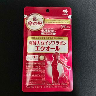 コバヤシセイヤク(小林製薬)の送料込！小林製薬　発酵大豆　命の母　イソフラボン エクオール 30日分(その他)