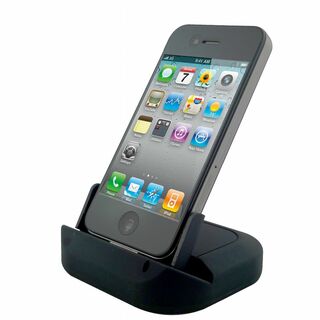 【特価商品】MCA Charging cradle iPhone用 黒 1484(その他)