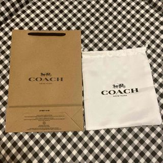 コーチ(COACH)の新品　コーチ　保存袋　紙袋　ショップ袋　ショッパー(ショップ袋)