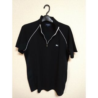 【Lサイズ】BURBERRY GOLF メンズゴルフウェア 半袖 ハーフジップ