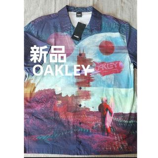 オークリー(Oakley)の新品 OAKLEY オークリー 半袖開襟シャツOUTER ギャラクシー(シャツ)