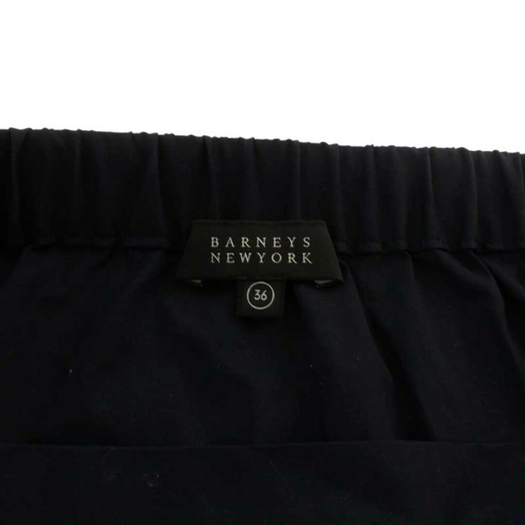 BARNEYS NEW YORK(バーニーズニューヨーク)のバーニーズニューヨーク シャツ ブラウス 七分袖 オフショルダー 36 S 紺 レディースのトップス(その他)の商品写真