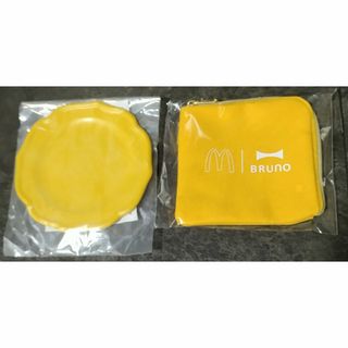 マクドナルド 福袋　BRUNOブルーノ コインポーチ ミニプレート温泡 ONPO