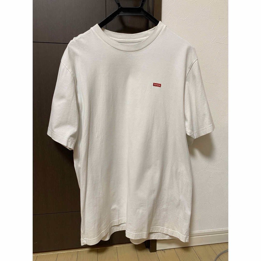 supreme small box logo tee Tシャツ 白 M メンズのトップス(Tシャツ/カットソー(半袖/袖なし))の商品写真