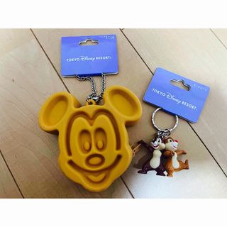 ディズニー(Disney)のDisney☆キーホルダーセット☆新品未使用(キャラクターグッズ)