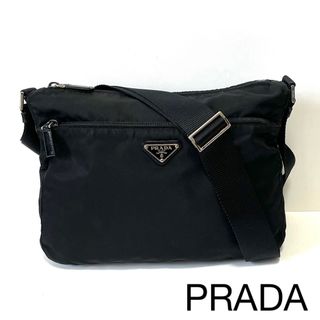 プラダ(PRADA)の【良品】PRADA プラダ　ショルダーバッグ　カメラバッグ　ナイロン×レザー(ショルダーバッグ)