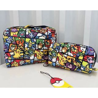 レスポートサック(LeSportsac)のレスポートサック　海外限定　ポケモン　ポーチ　２個セット(ポーチ)